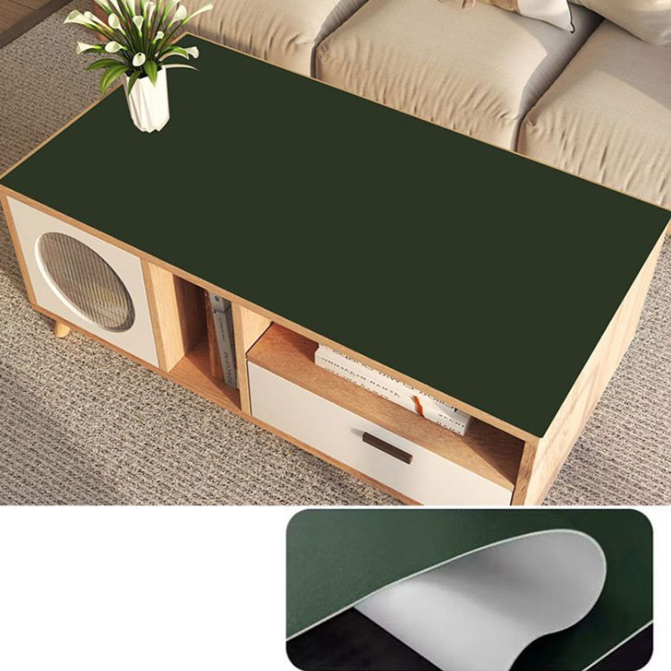 食卓デスクマット 撥水 大判 撥油 テーブルマット 60*120cm 汚れ防止 無地 テーブルクロス 滑り止め 長方形 パソコンマット 耐熱 無地 ビニールマット PU生地 ダイニングテーブルマット キッチンマット 玄関マット おしゃれ 防水 食卓カバー 高級感 傷防止