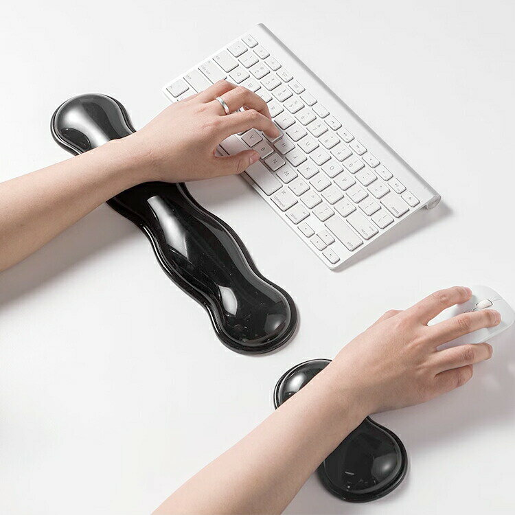 リストレスト マウスパッド+キーボード 2点セット 冷感 マウスパッド 低反発 手首 疲労軽減 アームレスト PC パソコン シンプル ズレにくい やわらかい 手入れ簡単 人間工学 ゲーミング シンプル 手首 ハンドレスト 大きい 滑り止め 手首クッション デスクワーク 在宅ワーク