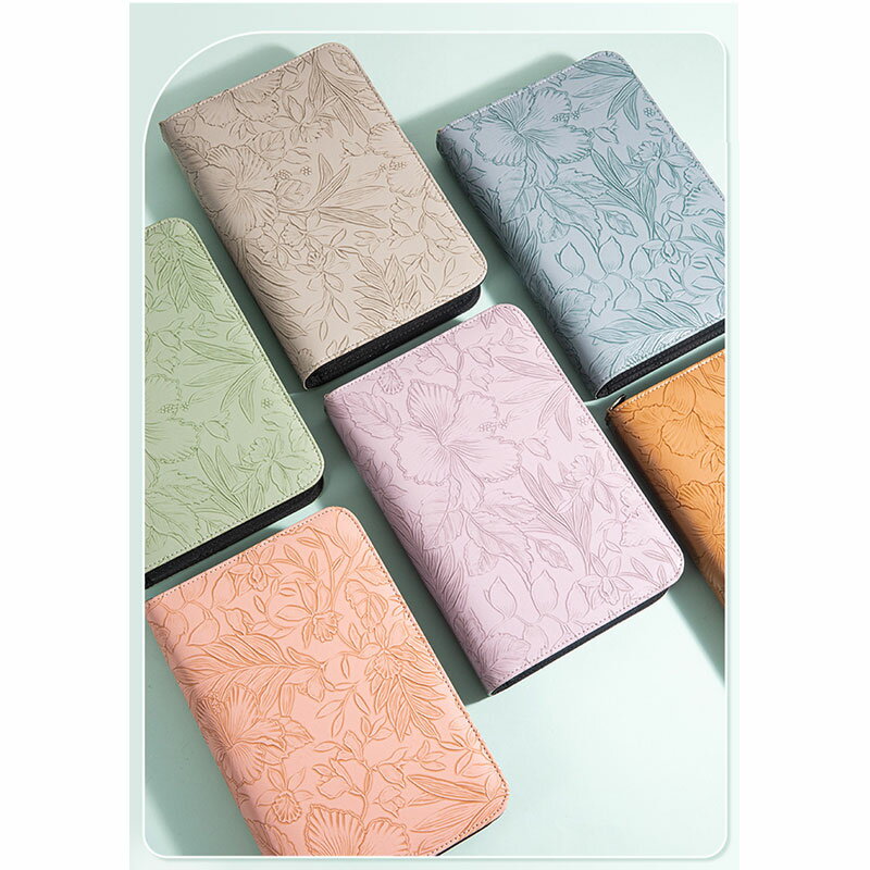 家計管理ケース レシート40枚収納 カード24枚収納 紙幣50枚収納 レシート入れ お札入れ 家計簿 通帳ケ..