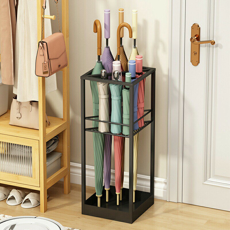 傘立て アンブレラスタンド おしゃれ かわいい 北欧 コンパクト スリム 省スペース 水受けトレー お手..