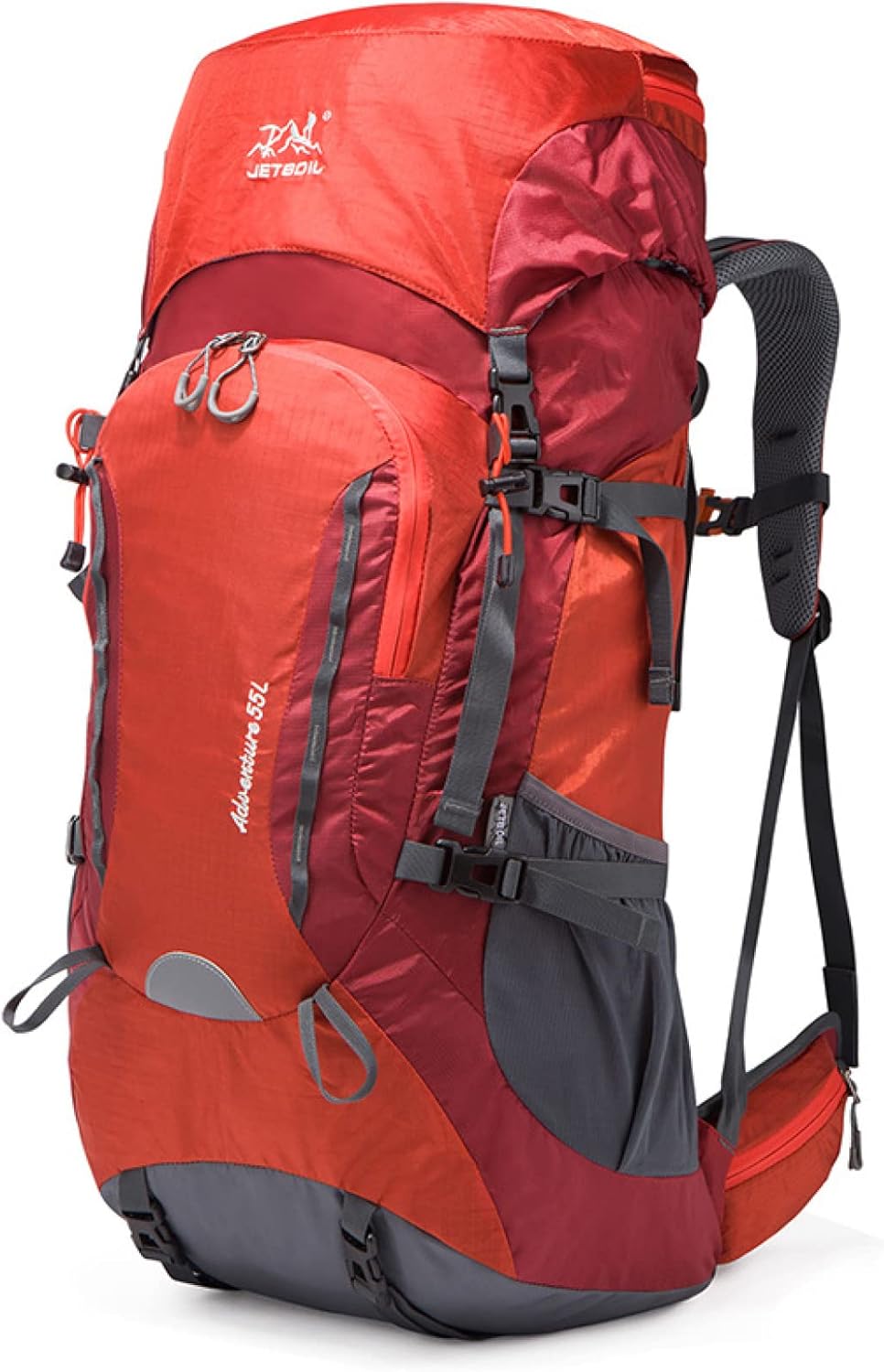登山バッグ 55L 登山リュック 大容量 ザック 撥水・防汚 バックパック リュックサック 超軽量 通気性 男女兼用 収納性 多機能 防災 遠足 旅行 アウトドア キャンプ ハイキング