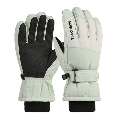 スノーボードスキーグローブキッズスキー手袋子供用防寒手袋冬用グローブ厚手タッチスクリーンフィルム..