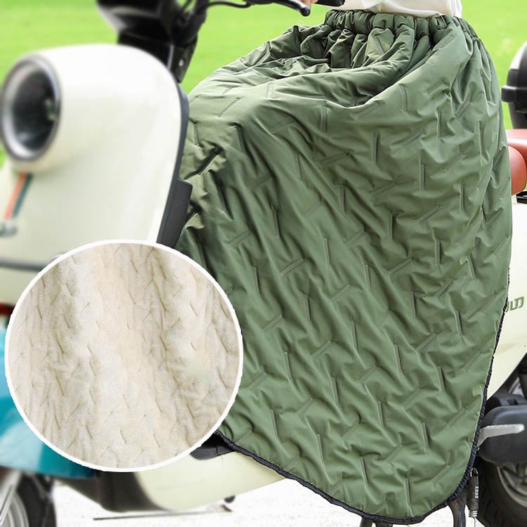 防寒 スクーター用 裏ボア バイク用レッグカバー ロング レッグカバー 裏起毛 防寒ひざあて ウエスト調..