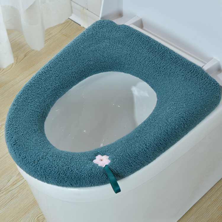 ふわふわ インテリア雑貨 便座カバー ハンドル付き U型 日用品 トイレカバー 装着簡単 洗える おしゃれ..