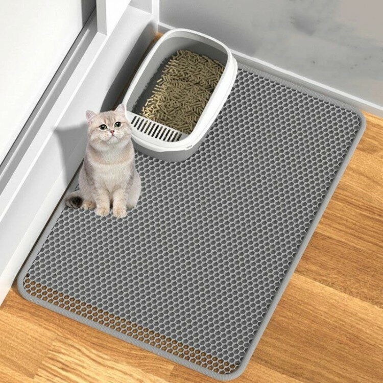 砂取りマット 猫砂 マット 猫 トイレマット 特大 猫用 猫砂キャッチャー 猫砂マット トイレ ペットマッ..