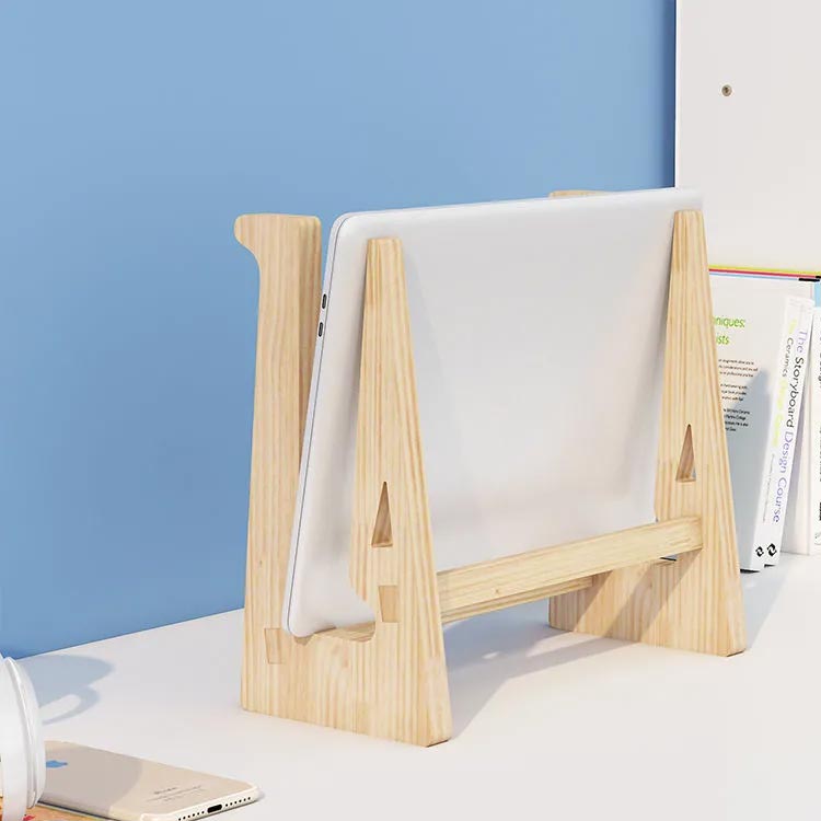 ノートパソコンスタンド 木製 PCスタンド ノートPC パソコンスタンド パソコン台 PC台 縦置き 横置き ..