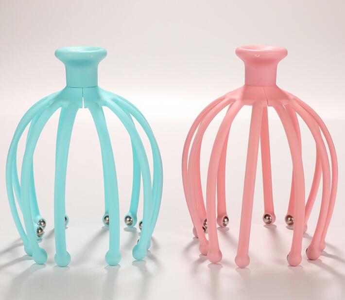 12ビーズ 頭部マッサージ ツボ押しマッサージ リラックス ヘッドマッサージ 頭皮マッサージブラシ 頭皮ゾクゾク快感 頭スッキリ ツボ刺激 リラックス 乾湿両用 敬老の日