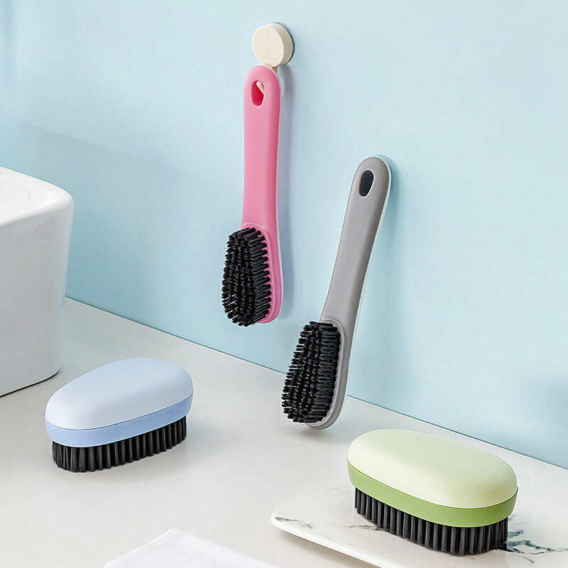 洗濯ブラシ 靴洗いブラシ 汚れ用洗濯ブラシ 部分洗い 襟洗い 袖洗い ハンディあるいは手洗い機を洗って..