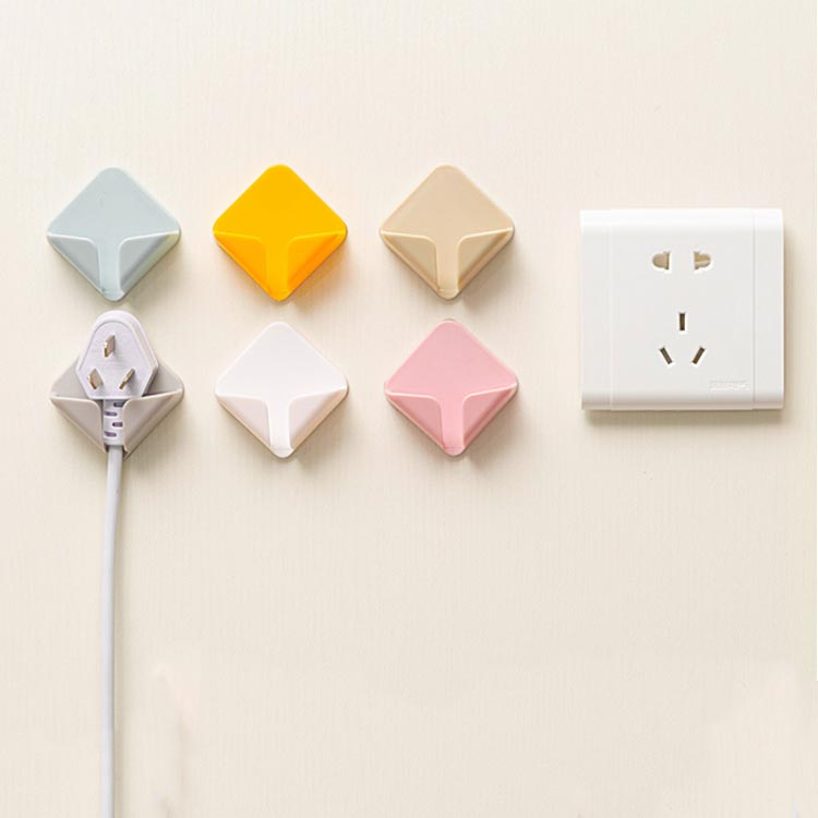 ホーム お風呂 整理 収納用 粘着フック 4個セット 送料無料 片付け ソケットホルダー トイレ キッチン ..