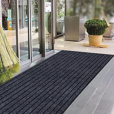 玄関マット 120*300cm 厚め版（厚さ5mm） 高密度 屋外マット TPE エコ無毒無臭 新型素材 ドアマット スタンダードマット 吸水マット 屋内 屋外 速乾 吸水 吸油 泥落とし 洗える 滑り止め 耐磨耗 廊下敷き 足拭き カット可能 業務