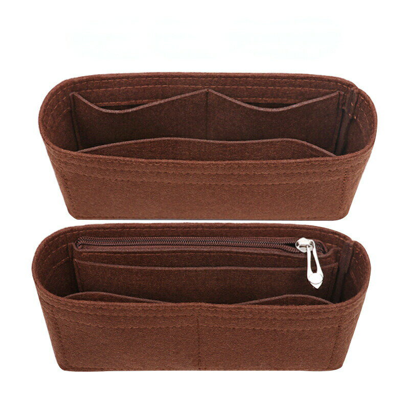 バッグインバッグ 高級バッグ専用 Baguette専用 自立 フェルト 小さめ 大きめ 軽い ポケット 軽量 イン..