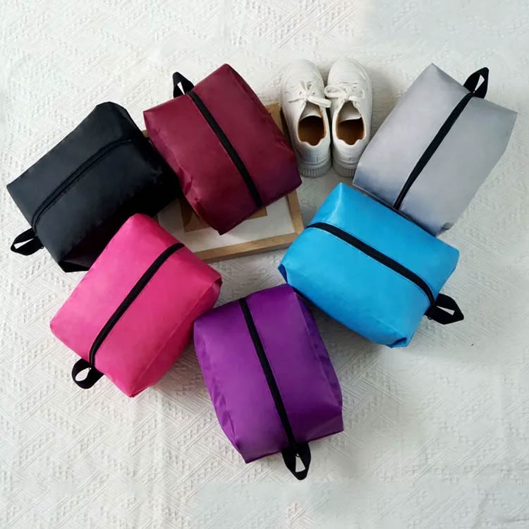 車内 ジュニアサッカー 6点セット オシャレ 靴袋 シューズケース 大人 シンプル 防水 防塵 ファスナー ..