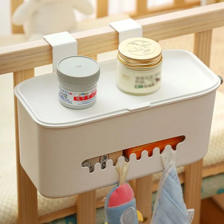 ベッドサイド 収納ボックス 収納ケース 2個セット 吊り下げ収納 オムツ おむつストッカー 収納 ベビー..