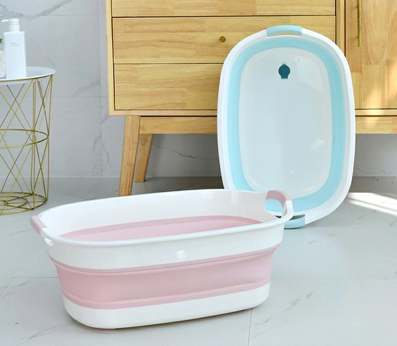 ベビーバス 折りたたみ 大きめ シンク ソフトタブワイド ソフトタブ 沐浴 折りたたみ 折り畳みたらい 洗い桶 洗濯 ペット 洗濯物 バケツ 洗濯かご バスタブ 足湯 つけ洗い 犬猫用お風呂 ペットバス