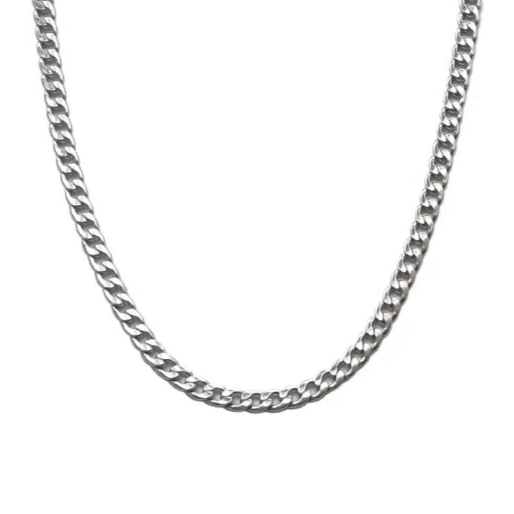 ステンレス シルバー色 キヘイチェーン チェーンネックレス キヘイ メンズ 幅6mm 幅7mm 全長60cm 喜平..