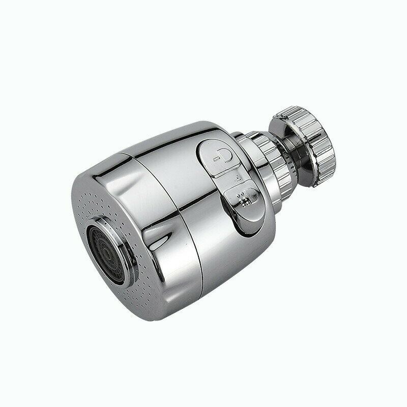 キッチンシャワーヘッド 蛇口シャワー 蛇口に取り付けるだけ 節水 ノズル 首振り 2つモード 台所 360度..