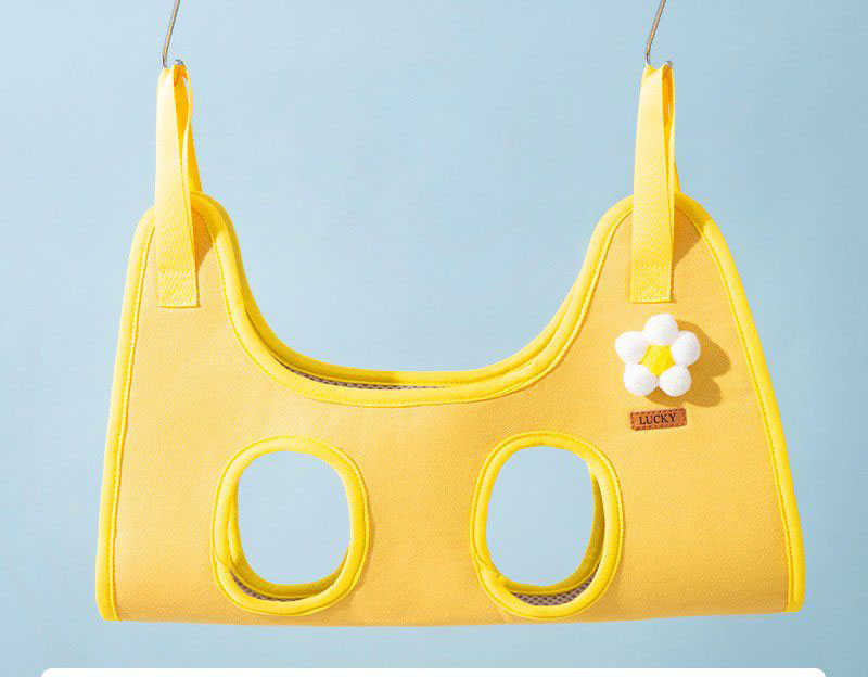 グルーミング ハンモック 猫 爪切り 吊り下げ 子犬 小型 犬 猫 トリミング 爪切り補助具 耳掃除 歯磨き..