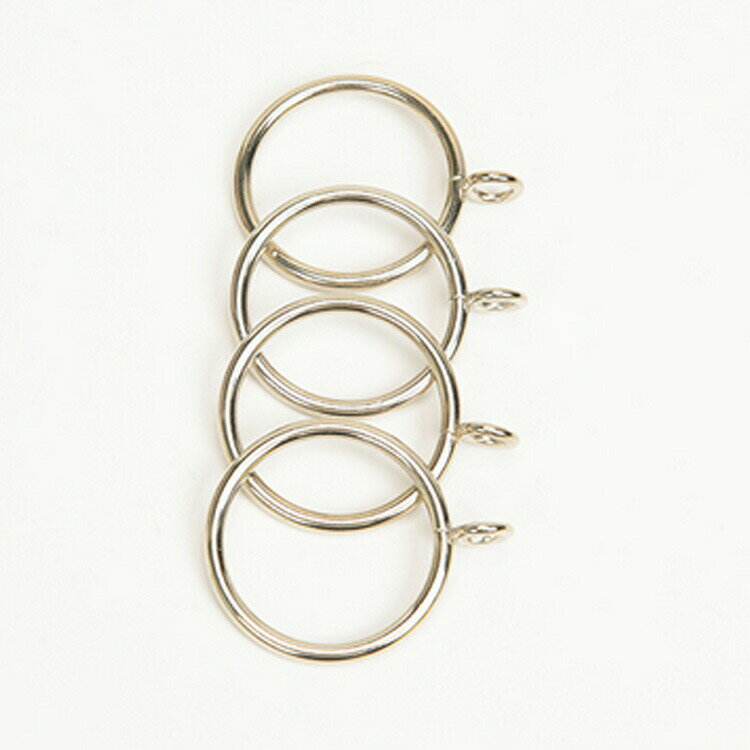 カーテン カーテンリング カーテンリングランナー 金属製 20点セット 吊り 送料無料 内径28mm レール ..