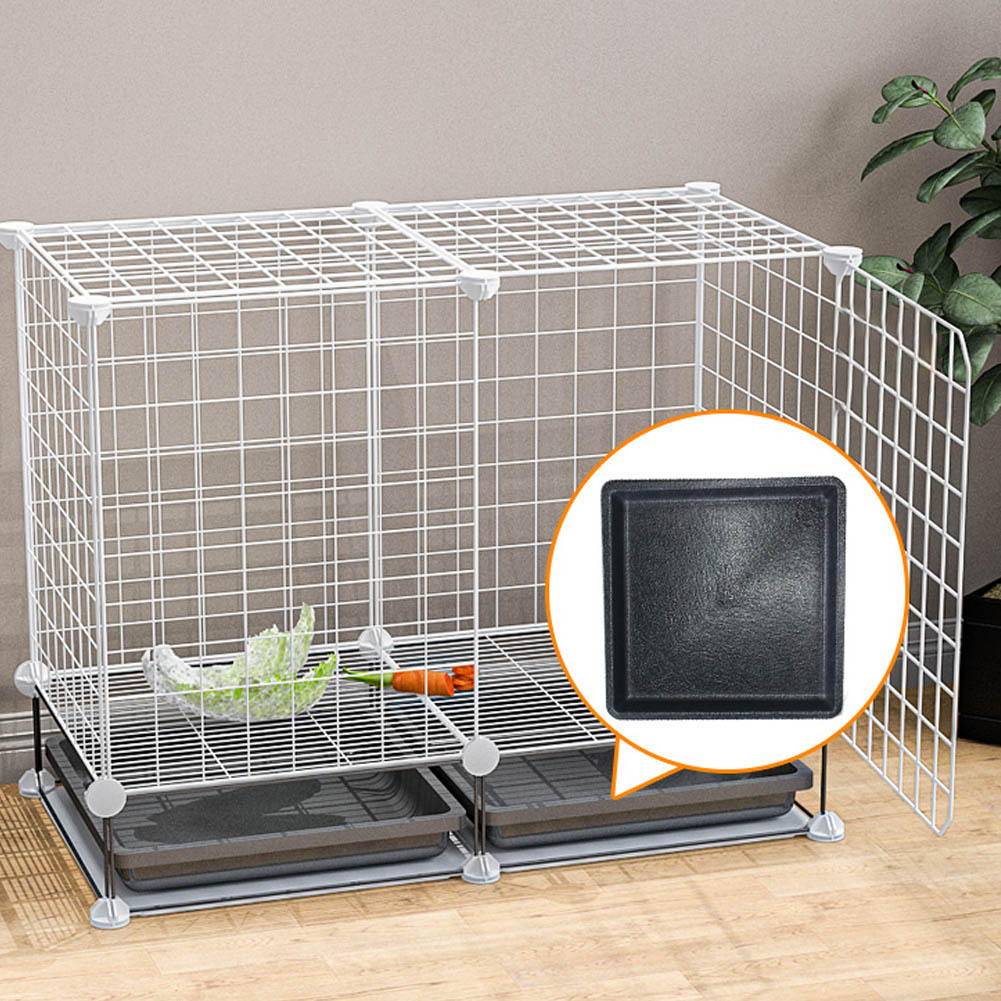 うさぎ小屋 猫ゲージ ペットケージ ワンタッチ簡単ロック にゃん 自由 組み立て休憩所 移動便利 室内外..