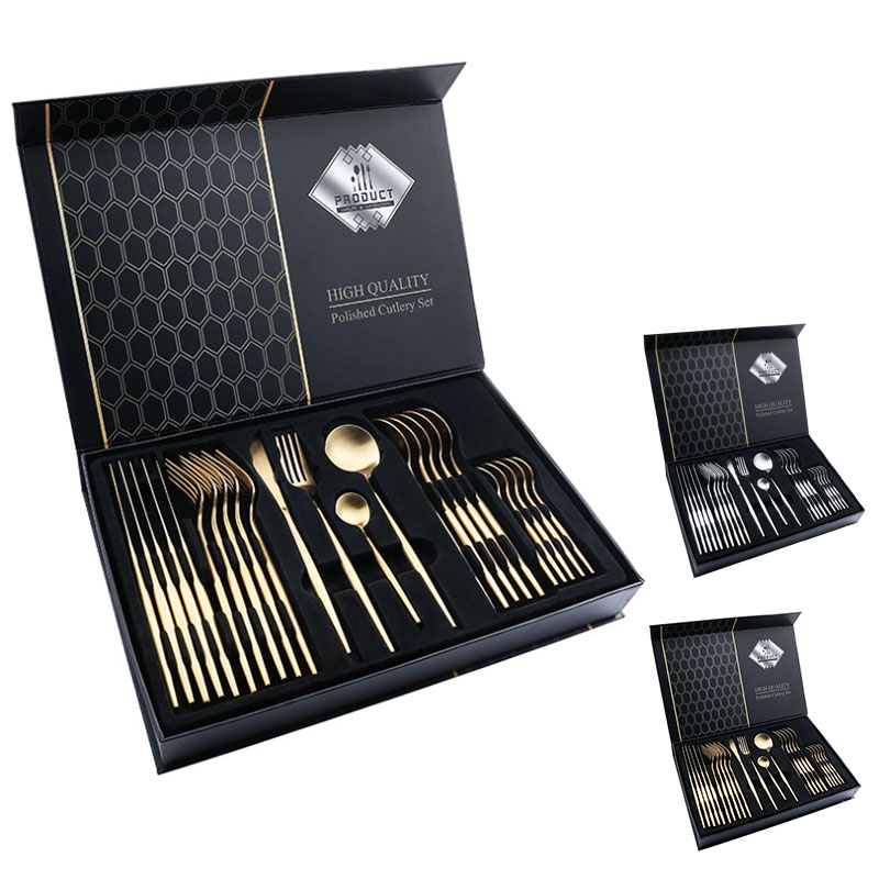 ステーキナイフ ディナー フォーク ディナー スプーン カトラリーセット 西洋食器セット レストラン用 ..