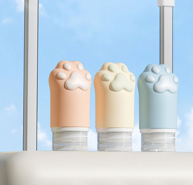 3個セット 詰め替えボトル 旅行用品 トラベルボトル 交換用ボトル かわいい 小分けボトル 旅行 出張 バ..