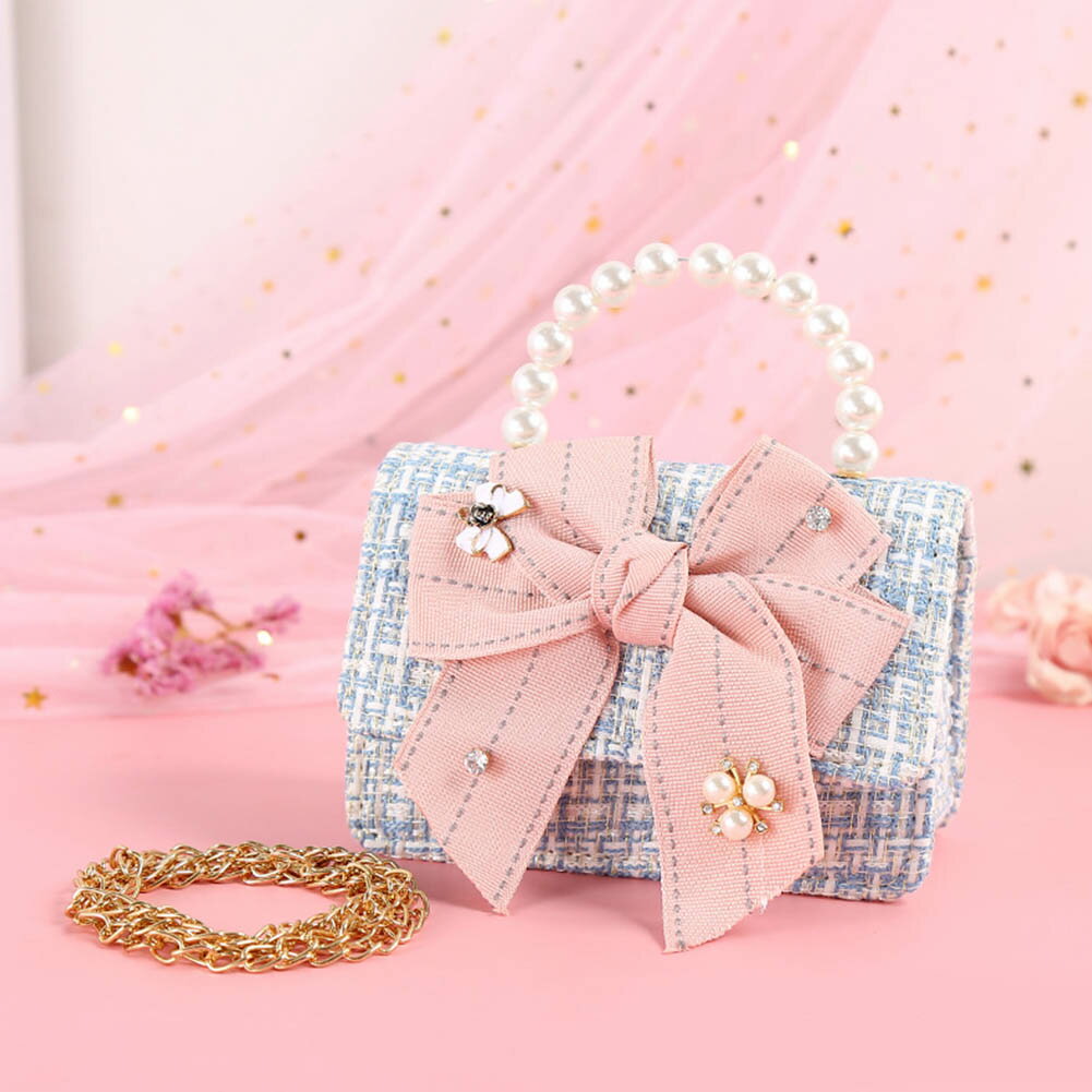 キッズ 子供 女の子 バッグ ショルダーバッグ パーティーバッグ ハンドバッグ 2WAY 斜めがけ 蝶結び 幼稚園 かわいい ガール 誕生日 プレゼント 結婚式/発表会/七五三/入学式/卒業式