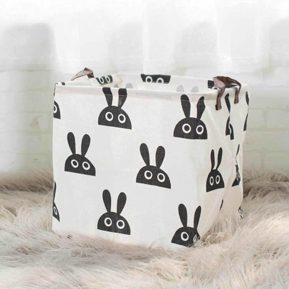 収納ケース 収納ボックス　布　新生活　おもちゃ入れ　小物収納　スマホ 文具 化粧品入れ　収納　整理　持ち手つき 卓上　こども部屋 入学　保育園　幼稚園　小学校インテリア