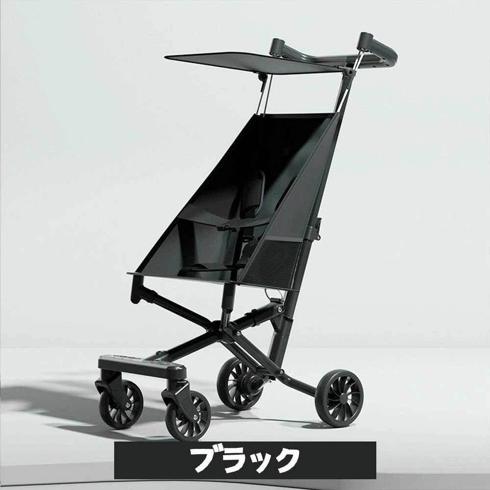 超軽量 ベビーカー 折りたたみ式 持ち運び コンパクト ポータブル ワンタッチ展開 おでかけ バギー ベビーウォーカー 日よけカバー サンシェード ストローラー 4輪 耐荷重50kg 新生児 サンルーフ 赤ちゃん 子ども 2歳 3歳 小型 快適 旅行