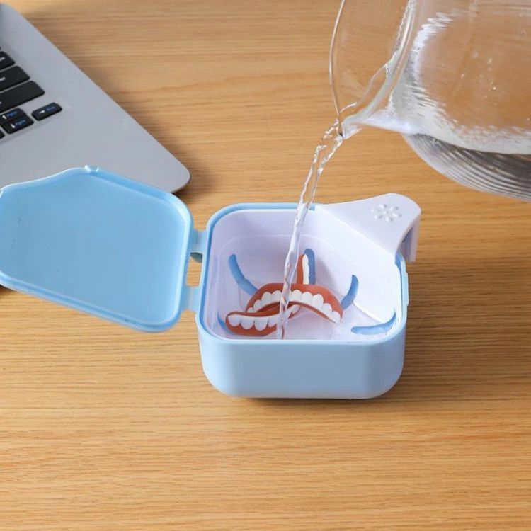取っ手付き 持ち運び 部分入れ歯ケース いればケース 入れ歯 洗浄ケース 入れ歯ケース おしゃれ 抗菌 入れ歯洗浄ケース 部分入れ歯洗浄ケース 多機能 リテーナーケース 携帯用 軽くて小さい マウスピースケース