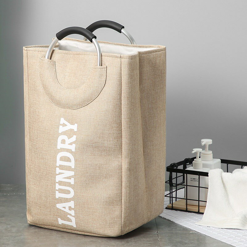 ランドリーバスケット ランドリーバッグ 自立 洗濯かご 折りたたみ スリム ランドリーバスケット おしゃれ ランドリー収納 収納袋 収納バッグ 取っ手付き 脱衣かご 洗濯物入れ 撥水 洗面所 持ち運び シンプル 北欧 ランドリーボックス耐久性 大容量