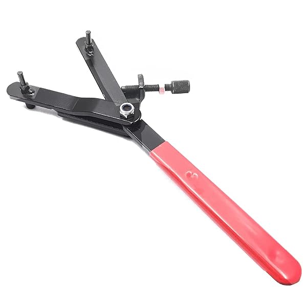 プーリー脱着用ロック付きユニバーサルプーリーホルダーツール