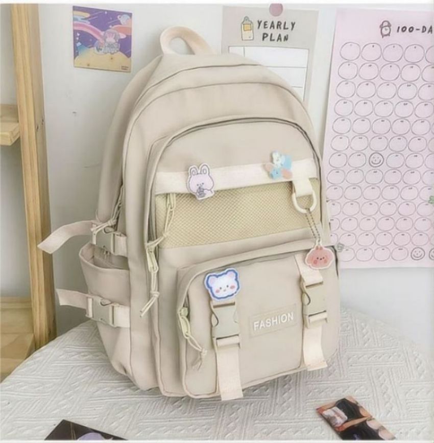 サイクリングバッグ | バイク用バックパック | 複数のポケットが付いたシンプルなデザインのカレッジブ..