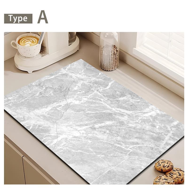 水切りマット 抗菌 速乾吸水マット 食器乾燥マット 水切りマット 珪藻土 シンクマット キッチン 食器用..