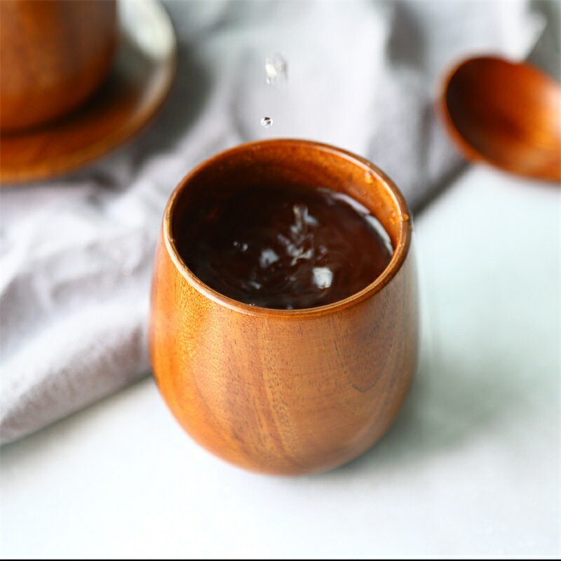 シンプル 木製 食器 コップ 北欧風 ビール ジョッキ 木製 ビールジョッキ 木製ビールカップ ビール 子..