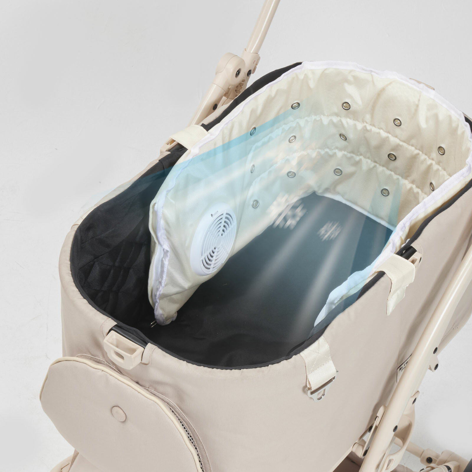 ペットカート 冷感シート PETTENA 冷感クッション ファンクッション クッション 犬用 扇風機 シート ク..