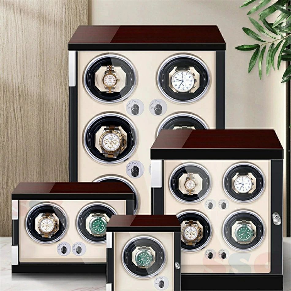 ワインディングマシーン1本巻き 2本巻き4本巻き 6本巻き腕時計自動巻き上げ機 五段階モード高級腕時計..