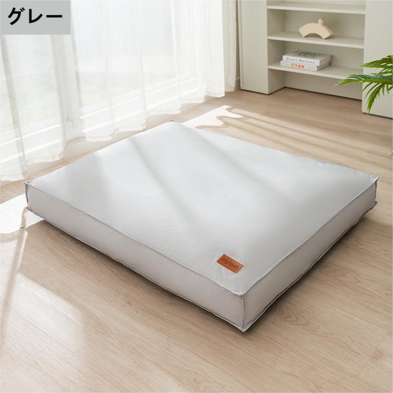 ペットベッド 洗える 防水 クッション 大きい 45×30×8cm 55×40×9cm 65×50×10cm 80×60×11cm 洗濯可能 ペ..