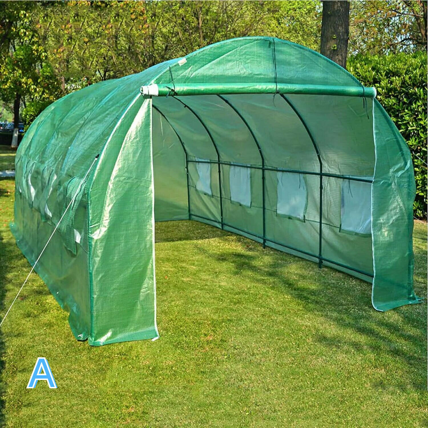 ビニールハウス 温室 大型ポータブルウォークインガーデン温室 屋外パティオホットハウス 植物温室 多..