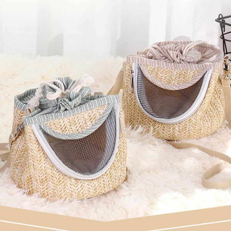 小動物 キャリーバッグ かごバッグ うさぎ ハムスター ハリネズ リス モモンガ ペットキャリーバッグ ..