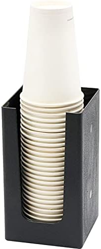 紙コップホルダー カップスタンド コーヒーカップ 紙カップディスペンサー ブラック