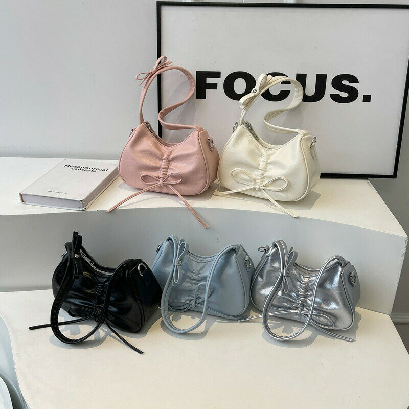 ショルダーバッグ ボストンバッグ ミニボストン ミニ 2WAY 合皮 シンプル 無地 高見え 可愛い リボン