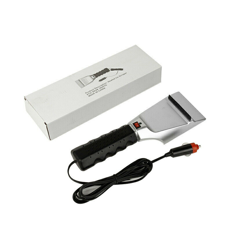 雪かきスコップ スノーショベル 加熱式 軽量 多用途 除雪スコップ 車載用スノーショベル 車載スコップ コンパクト アイススクレーパー 除雪対策 霜取り フロントガラス シガーソケット給電 霜取り 雪落とし 雪かき 12V 自動車 雪かき車用 雪対策 豪雪 積雪 氷結