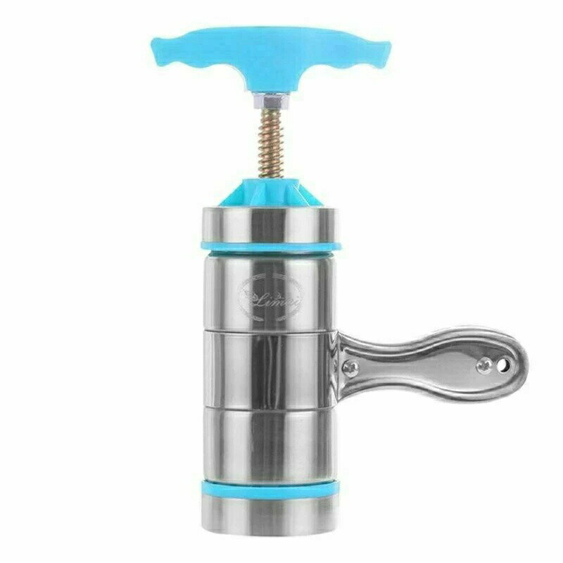 麺作り 手作り パスタマシン 製麺機 手動式 キャップ付き ステンレス製 回転式 多用途 パスタマシーン そば うどん ラーメン 中華麺 ヌードルメーカー 家庭用 使用簡単