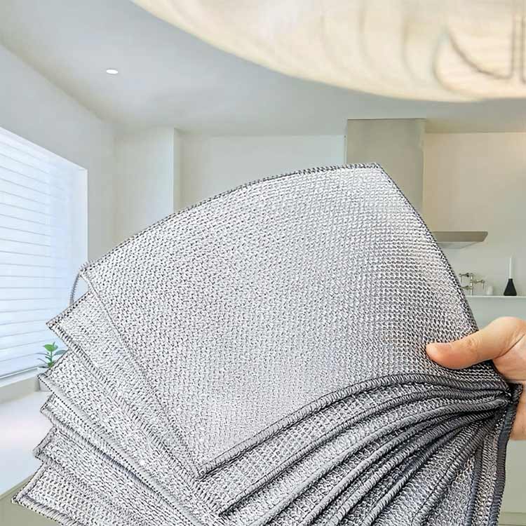 ふきん ふきん 油汚れクロス キッチンクロス ふきん 食器洗い 布巾 台拭き 拭き掃除 30枚セット キッチンタオル キッチン 掃除 汚れ掃除 20×20cm 30×30cm ワイヤー食器用雑巾 油汚れ対策 たわし コンロ IH レンジ