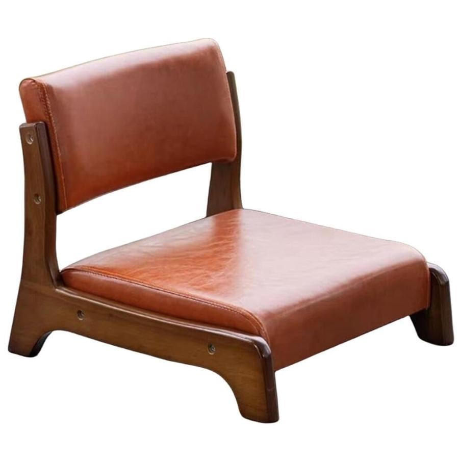 座椅子 和座椅子 クッション付 フロアチェア 木製 フロアーチェア 座敷 背もたれ ローチェア レジャーチェア リラックスチェア おしゃれ 和風 家具 いす 和室 座