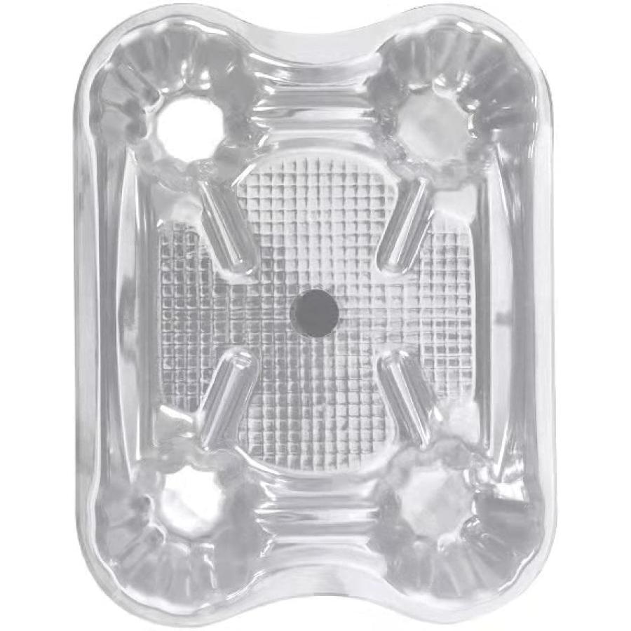 スイカのマット 果物の下敷き 栽培台座 プラ製 再利用可能 洗える スイカの受け皿 カボチャも利用可能 ..