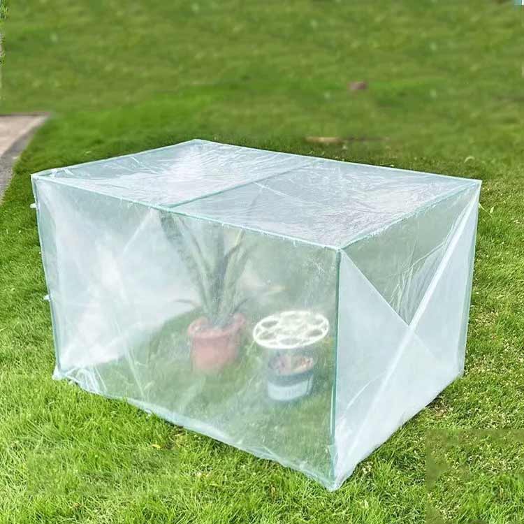 鳥防止 ビニール温室 園芸用 プランター用 クリア ビニールハウス 防寒カバー 観葉植物 害虫対策 組立..