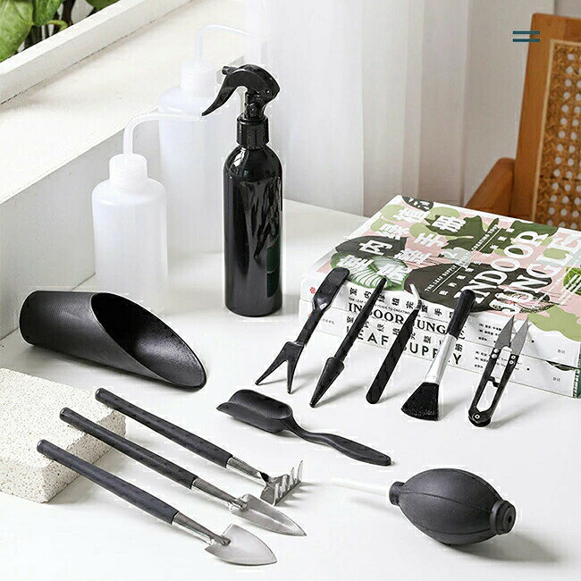 ガーデニングツールセット 15点セット 多肉植物 寄せ植え ミニ ガーデニング 園芸工具セット 植え替え ..