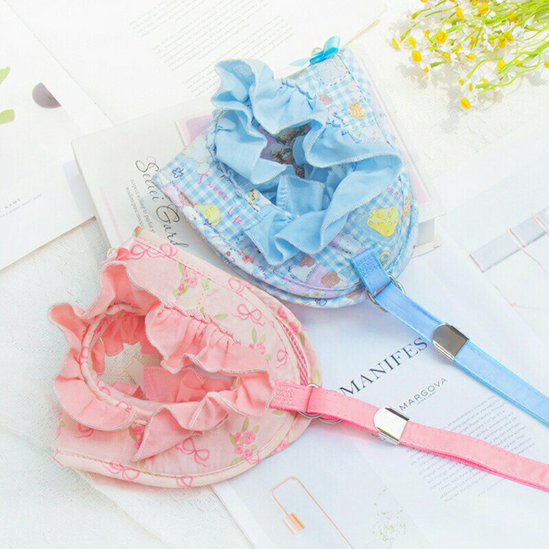 犬用ハーネス リードセット付き 引っ張り不要 プリンセス風デザインの犬用ハーネスリードセット 小型犬..