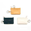 【SALE 20%】【送料無料】DIGAWEL ディガウェル DWVA044 Ring Card Case Natural, Black, White 22SS カードケース メンズ レディース